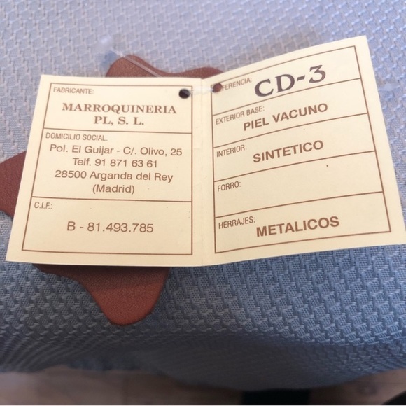 Bags Hpleather Briefcase Imported Madrid Spain Poshmark